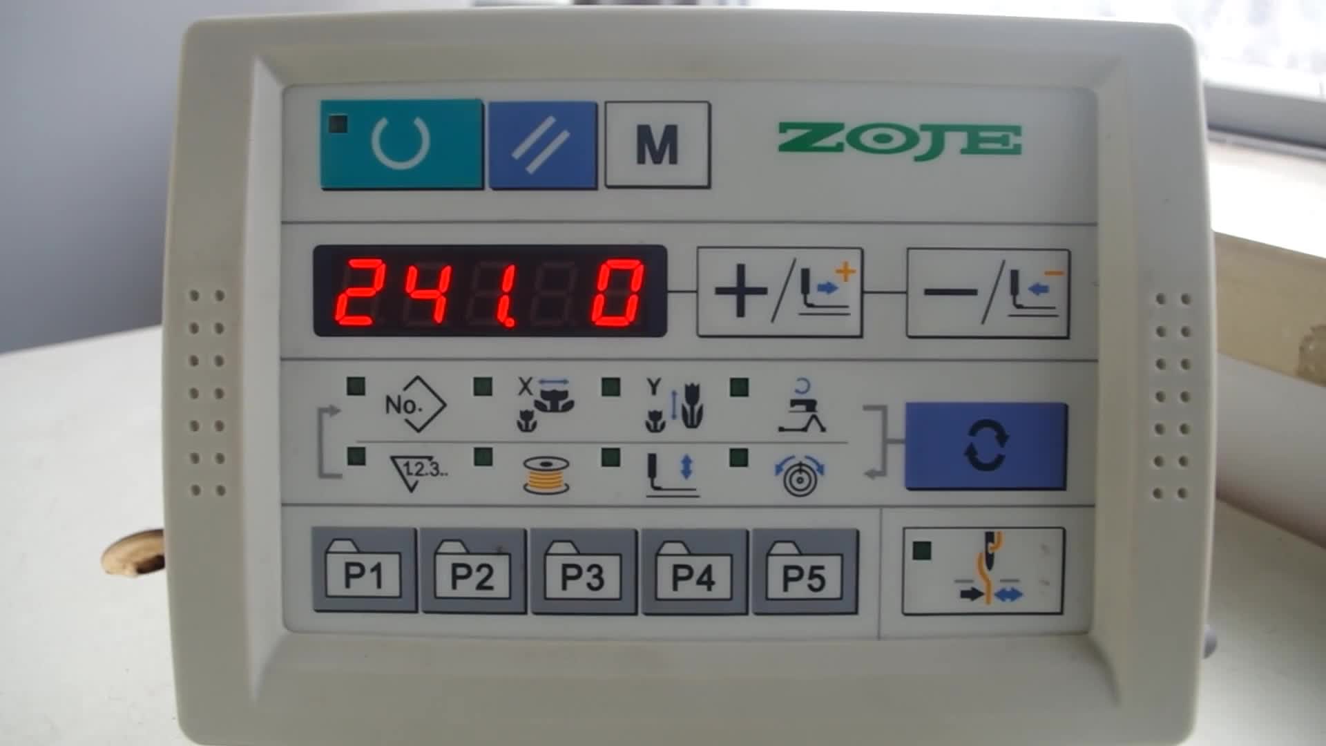 Switch bartacking and buttoning program