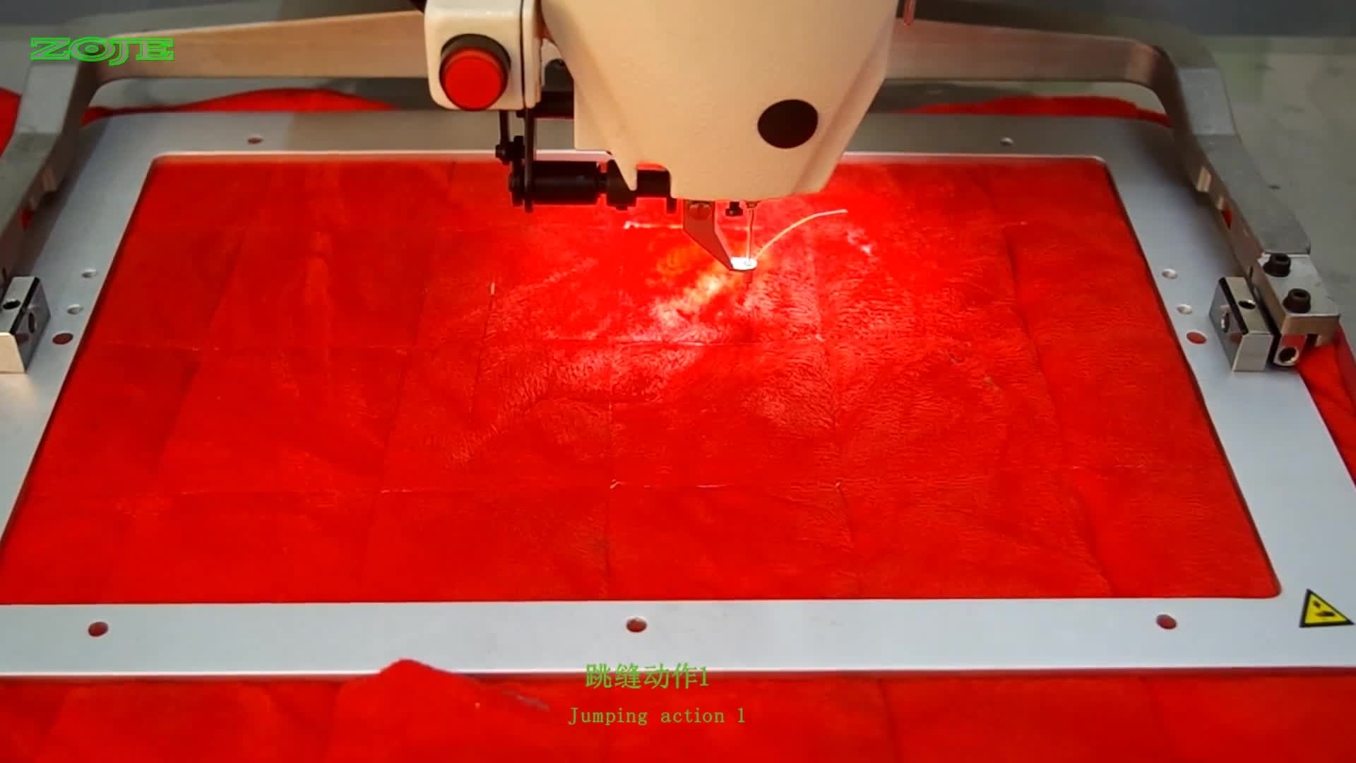 Jump stitch operation